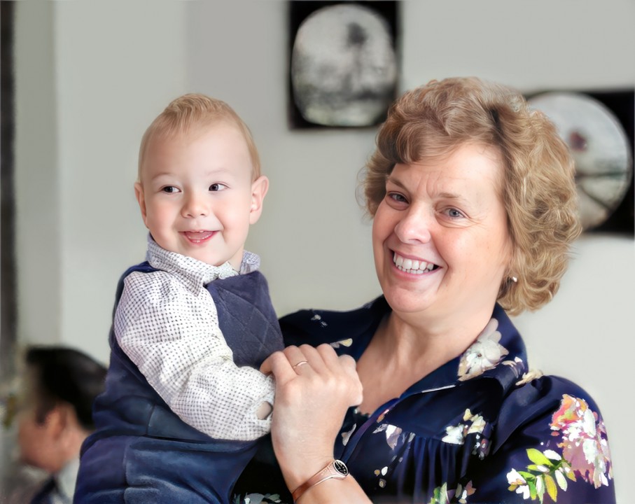 Repaired - mother and toddler