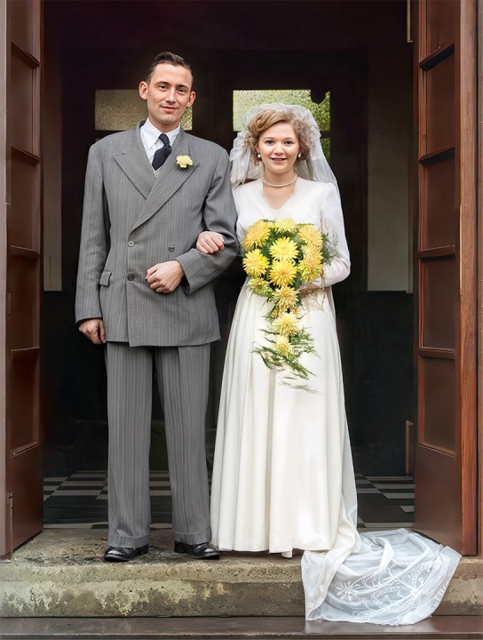 Repaired - wedding steps